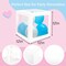 Baby Boxes with 41 Letters and 36 Balloons, 4pcs Clear Balloon Boxes for Baby Shower Gender Reveal Girl Boy Blocks Birthday Party Decorations